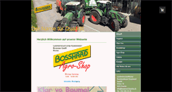 Desktop Screenshot of bosshard-bauma.ch